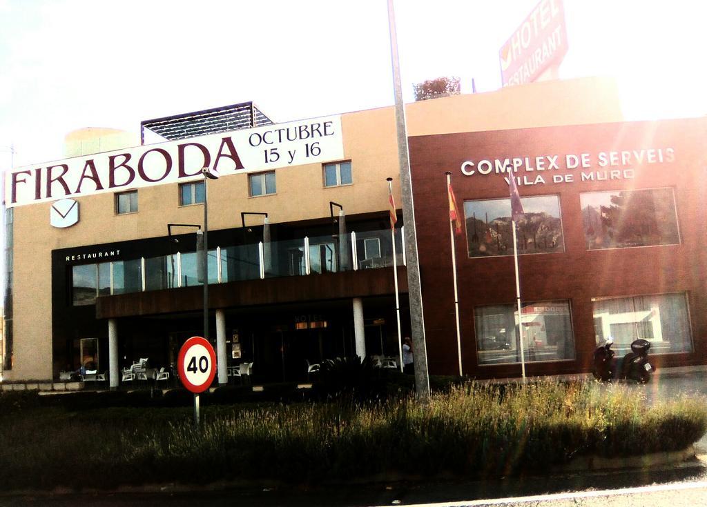 Hotel Vila De Muro Muro de Alcoy Esterno foto